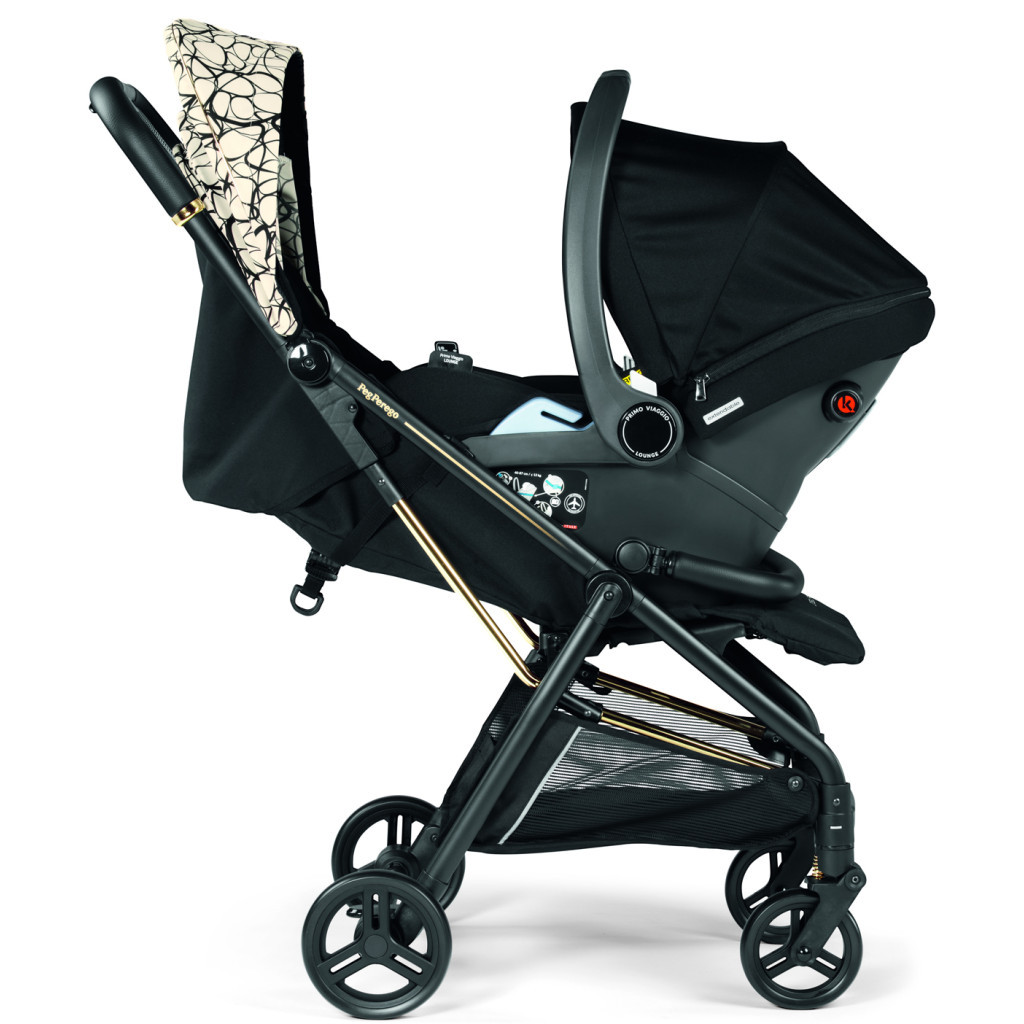 Коляска Peg-Perego Selfie Grafic Gold графічне золото (IP22000000AB50RO01) - зображення 5
