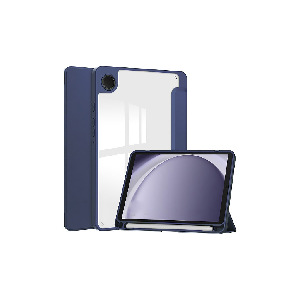 Чохол до планшета BeCover Soft Edge stylus holder Samsung Tab A9 SM-X115 8.7" Deep Blue (710356) - зображення 2
