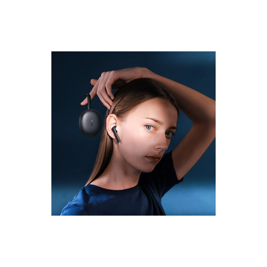 Навушники Baseus Encok TWS W05 Black (NGW05-01) - зображення 9