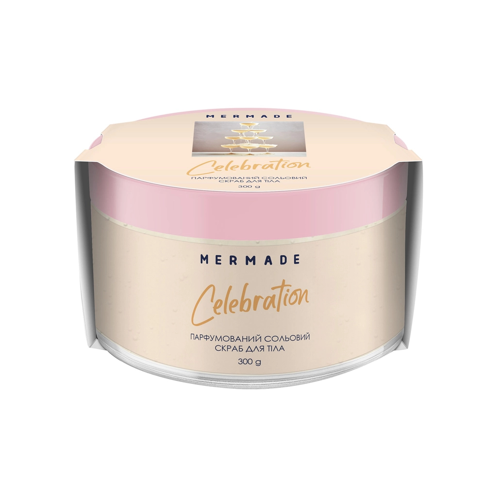 Скраб для тіла Mermade Celebration Парфумований сольовий 300 г (4823122900906) - изображение 1