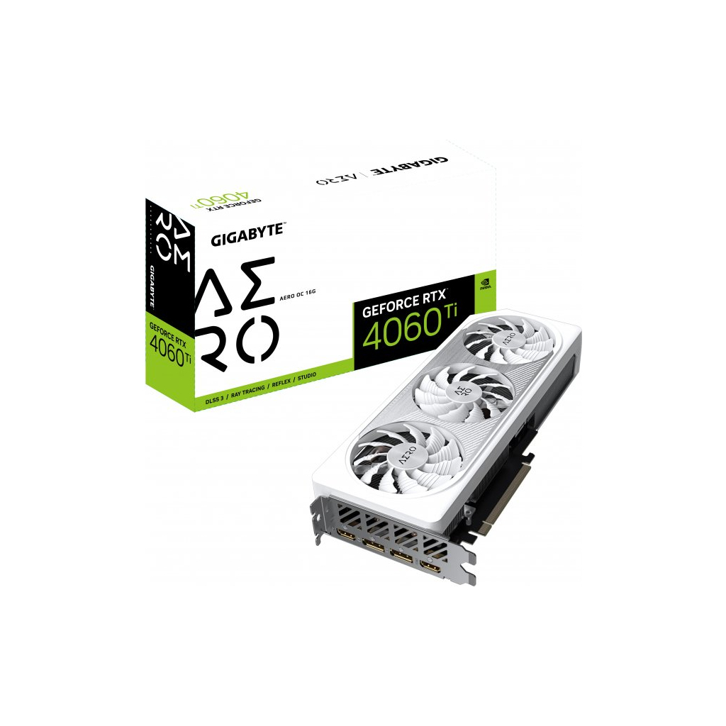 Відеокарта GIGABYTE GeForce RTX4060Ti 16Gb AERO OC (GV-N406TAERO OC-16GD) - зображення 7