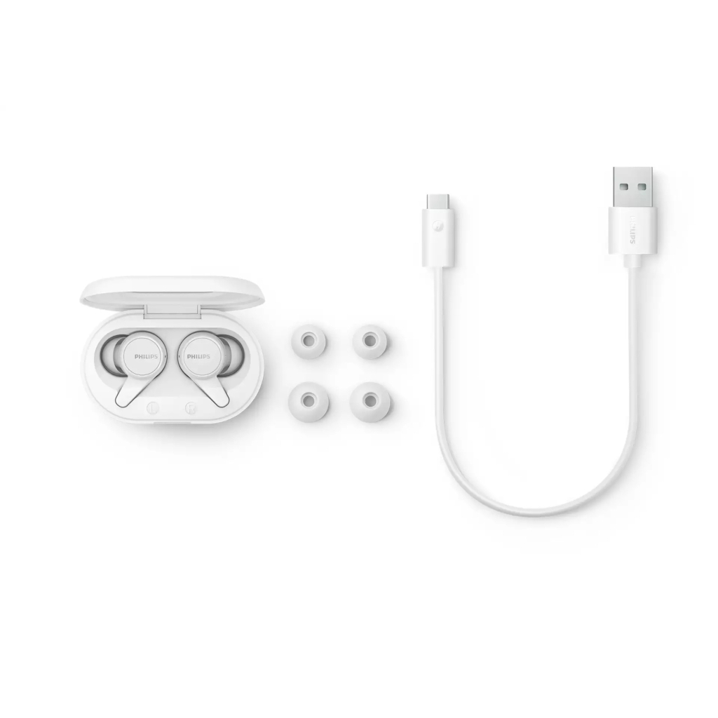 Навушники Philips TAT1207 True Wireless IPX4 White (TAT1207WT/00) - зображення 7
