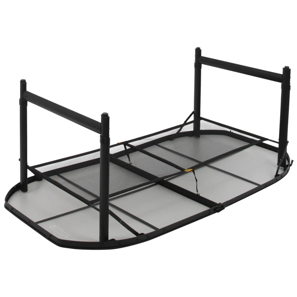 Туристичний стіл Bo-Camp Northgate Oval 150x80 cm Black/Grey (1404188) - зображення 7