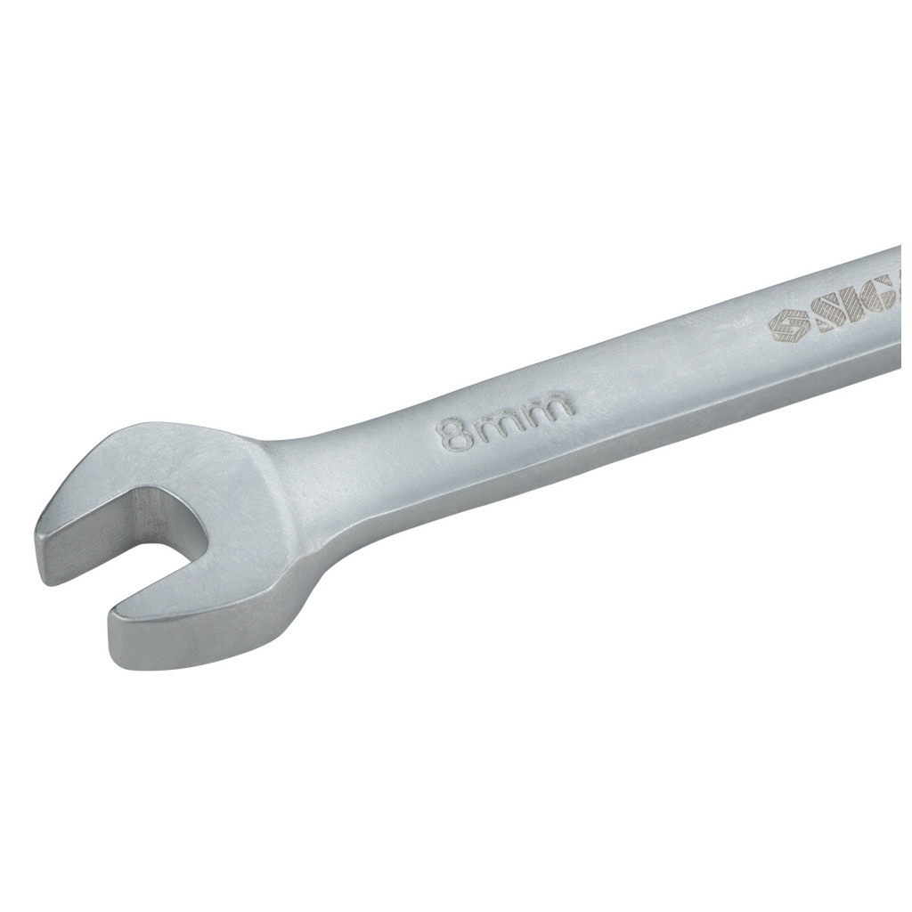 Ключ Sigma ріжково-накидний з тріскачкою 8мм CrV satine (6022081) - зображення 4