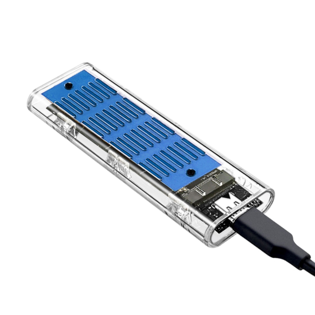 Кишеня зовнішня Dynamode M.2 SSD NVMe/SATA combo ч-з USB3.2 GEN2 Type-C (DM-CAD-SSD09) - зображення 3