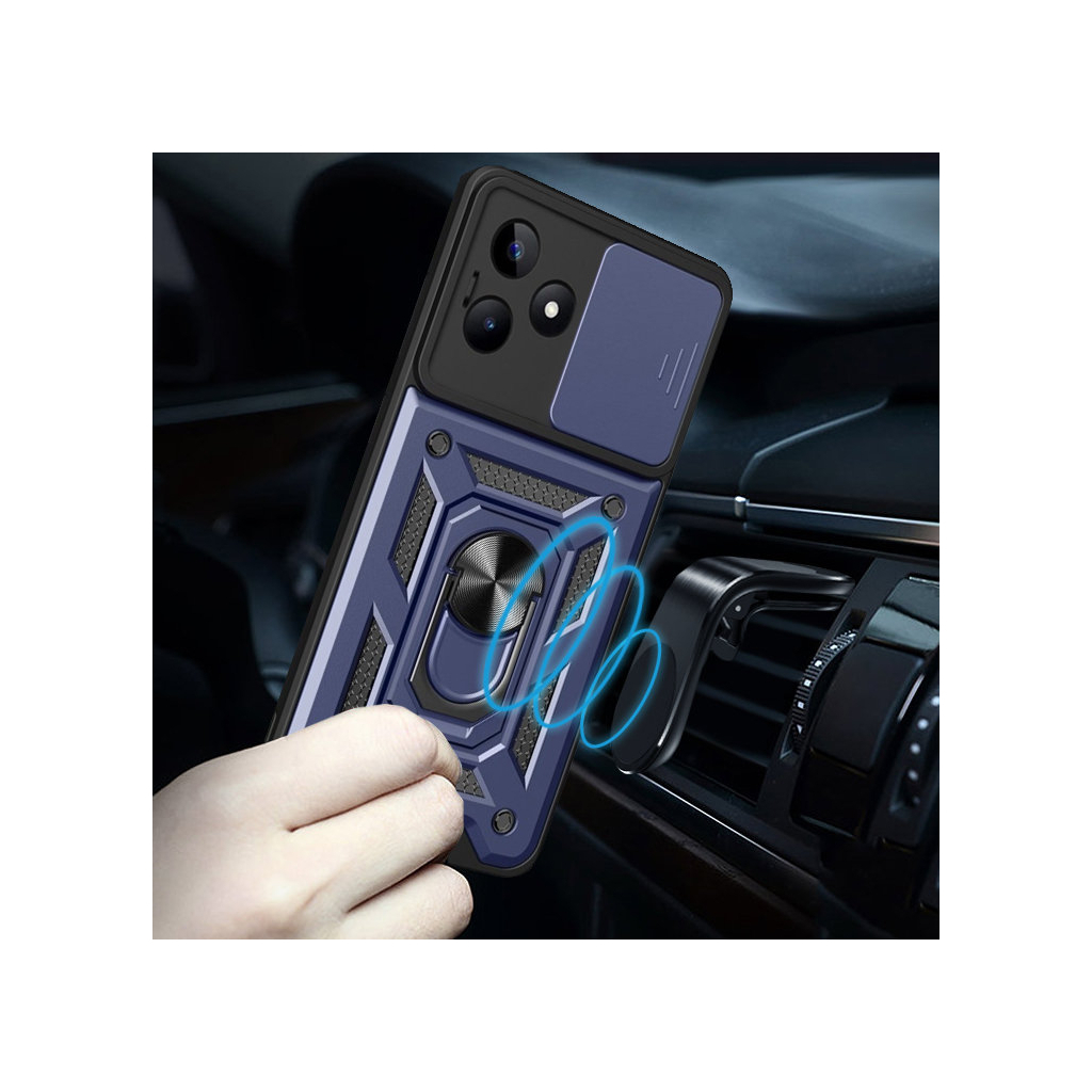 Чохол до мобільного телефона BeCover Military Realme C63 Blue (712179) - зображення 4