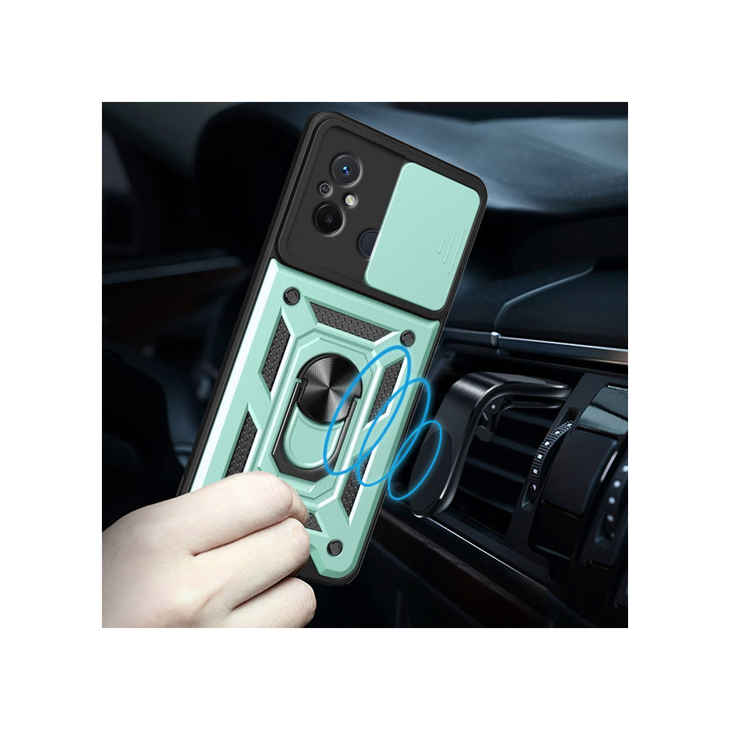 Чохол до мобільного телефона BeCover Military Xiaomi Redmi 12C Dark Green (709167) - зображення 6