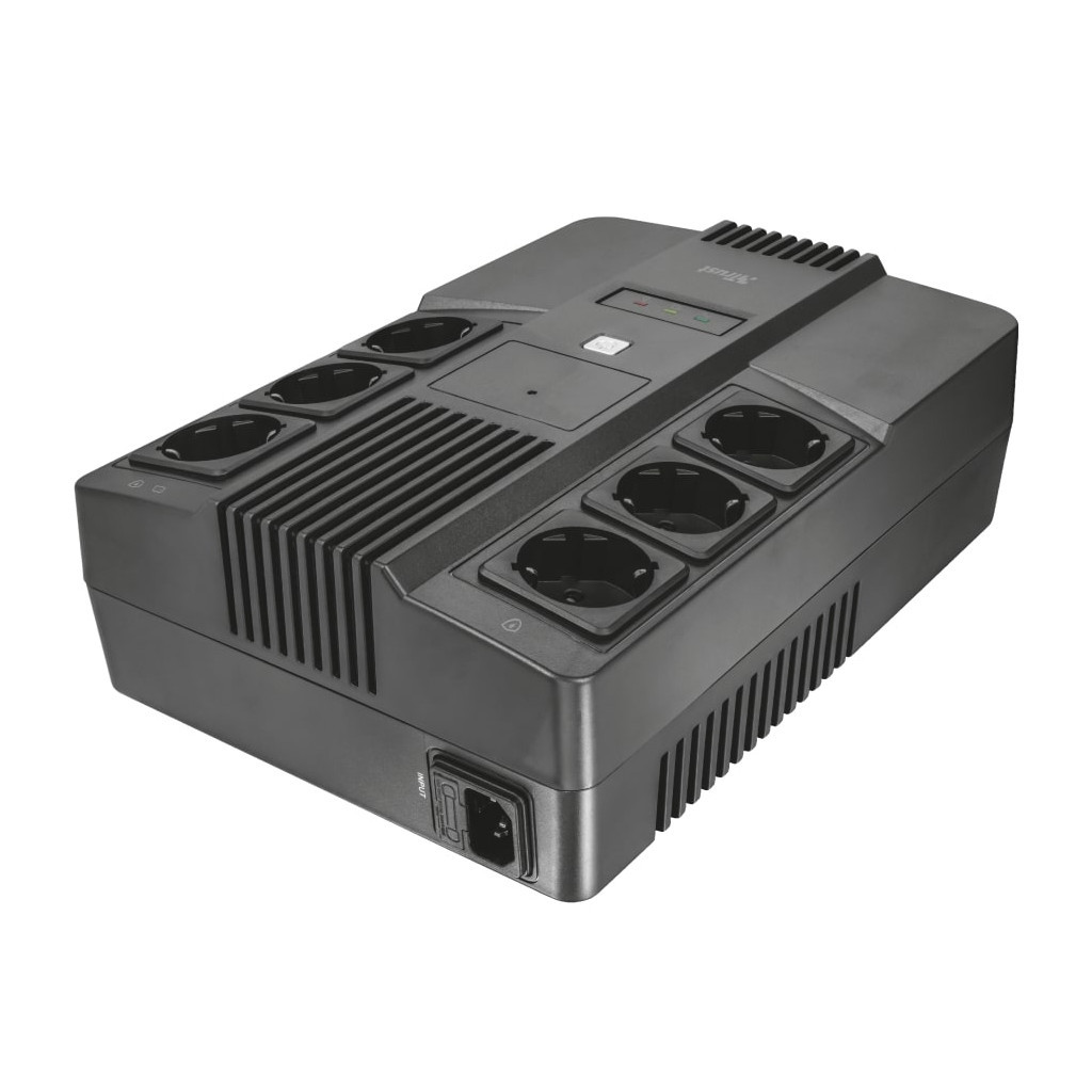 Пристрій безперебійного живлення Trust Maxxon 800VA UPS (23326_TRUST) - зображення 3