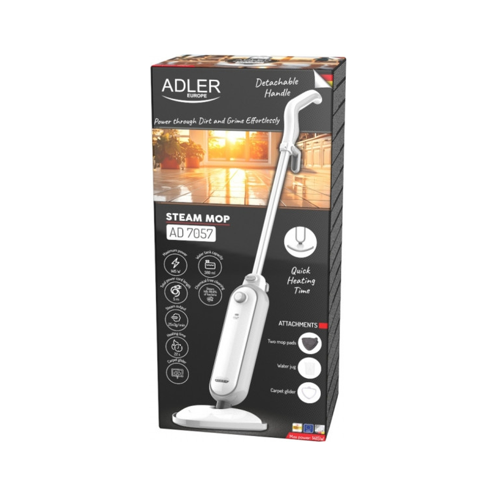 Пароочищувач Adler AD 7057 - изображение 4