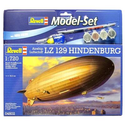 Збірна модель Revell Дирижабль Luftschiff LZ 129 Hindenburg 1:720 (64802) - зображення 1