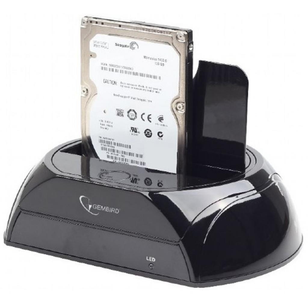Док-станція для накопичувачів Gembird 2.5\3.5 SATA HDD, USB 3.0 (HD32-U3S-2) - зображення 4