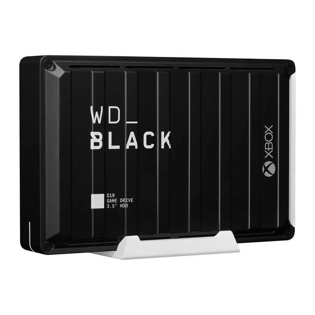 Зовнішній жорсткий диск 3.5" 12TB BLACK D10 Game Drive for Xbox WD (WDBA5E0120HBK-EESN) - зображення 3