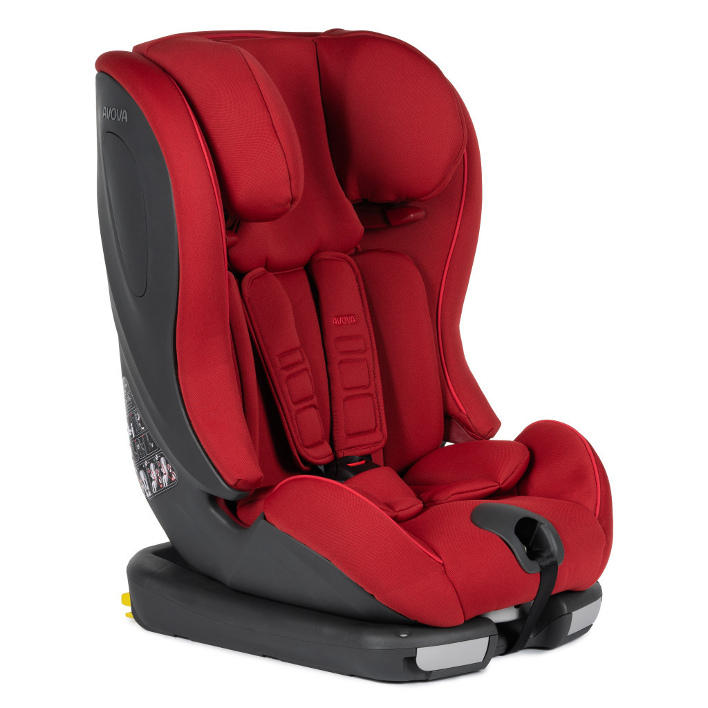 Автокрісло Avova Star Fix i-Size 15-36 кг Maple Red (4260621461031) - зображення 9