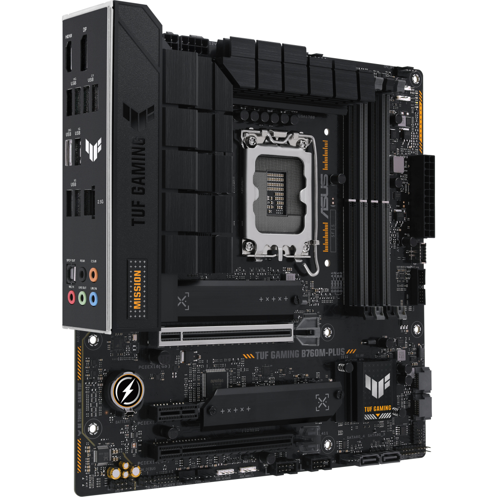 Материнська плата ASUS TUF GAMING B760M-PLUS - зображення 2