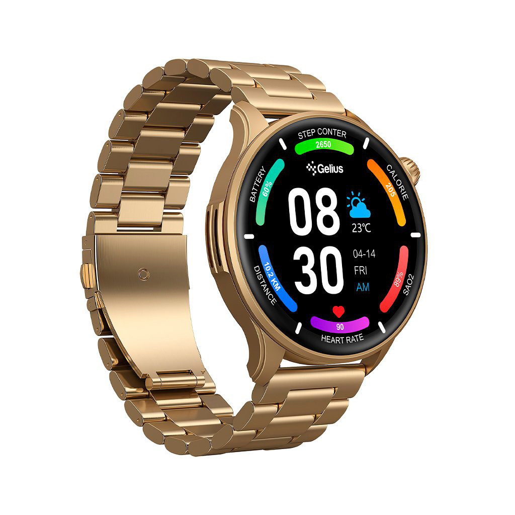Смарт-годинник Gelius Pro GP-SW010 (Amazwatch GT3) Bronze Gold (2099900942570) - зображення 4
