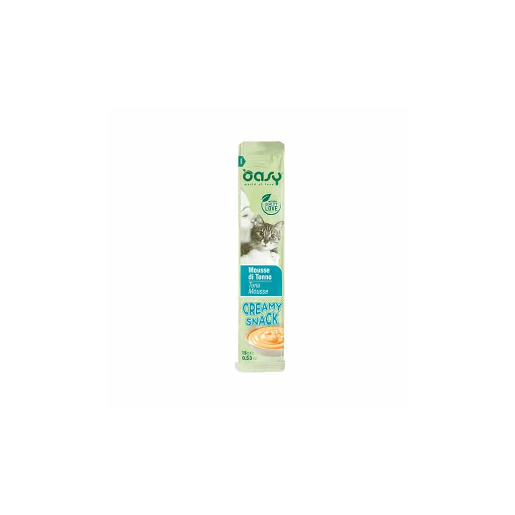 Ласощі для котів OASY Creamy Тунець 60 г (8054329510742) - зображення 2