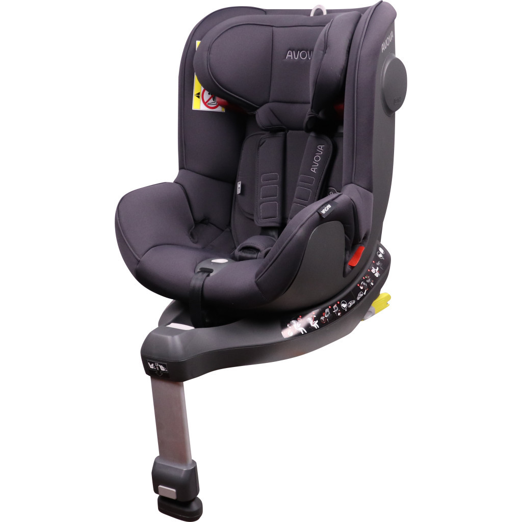 Автокрісло Avova Swan-Fix 0-25 кг Koala Grey (4260621466128) - зображення 6
