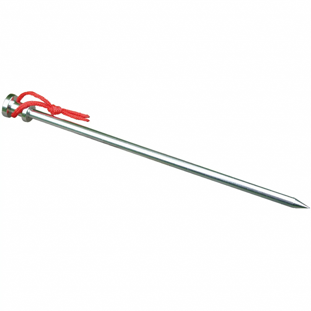 Комплект кілочків High Peak Alloy Rock Peg 23 см 6 шт Silver (929000) - зображення 2
