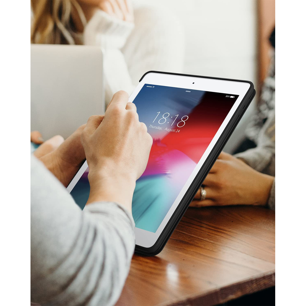 Чохол до планшета BeCover Tri Fold Soft TPU Silicone Apple iPad 9.7 2017/2018 A1822/A1823/A1893/A1954 Black (706875) - зображення 6