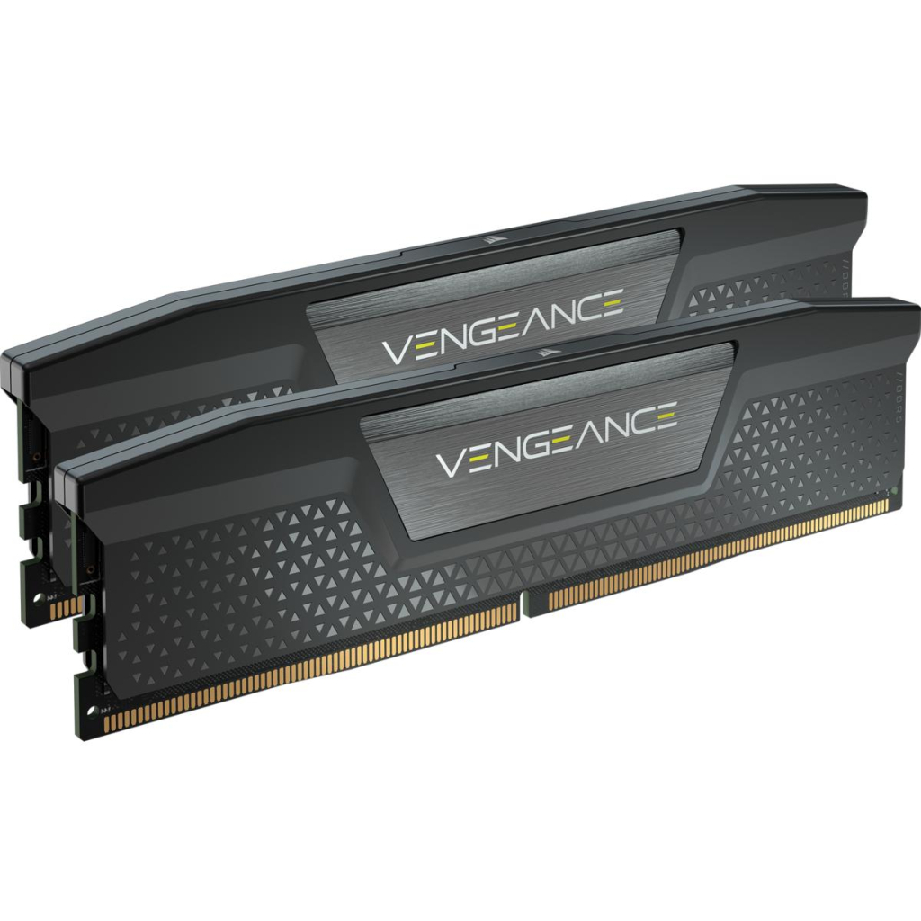 Модуль пам'яті для комп'ютера DDR5 64GB (2x32GB) 5200 MHz Vengeance Black Corsair (CMK64GX5M2B5200C40) - зображення 2