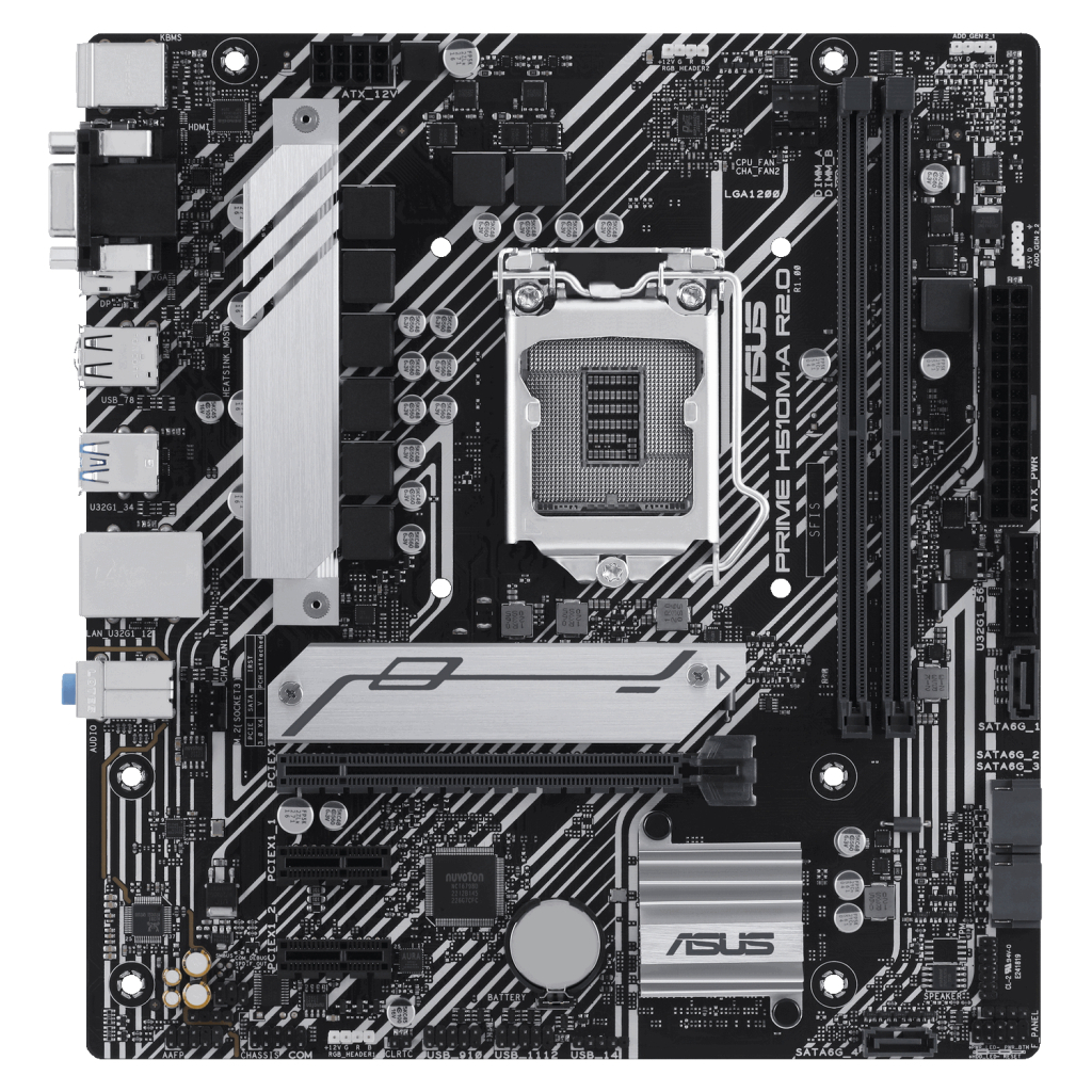 Материнська плата ASUS PRIME H510M-A R2.0 - зображення 1