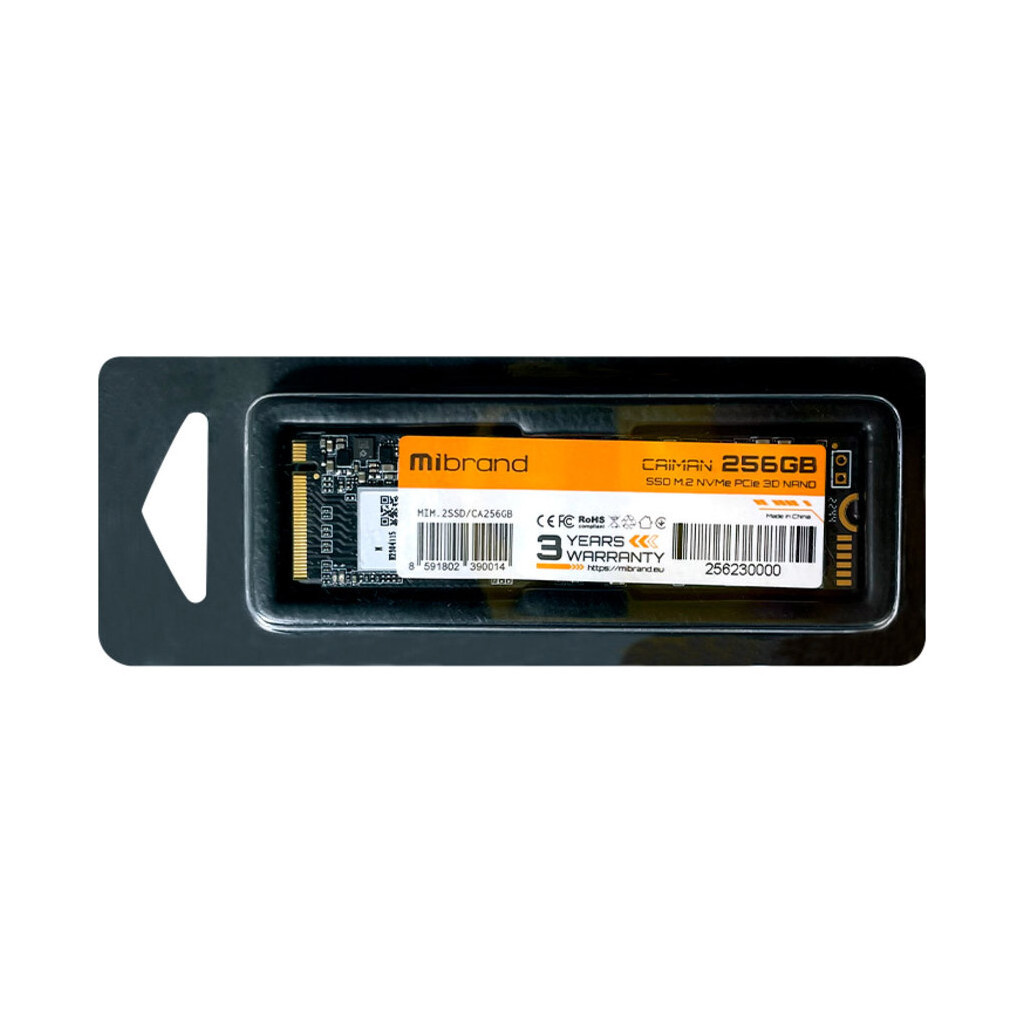 Накопичувач SSD M.2 2280 256GB Mibrand (MIM.2SSD/CA256GB) - зображення 2