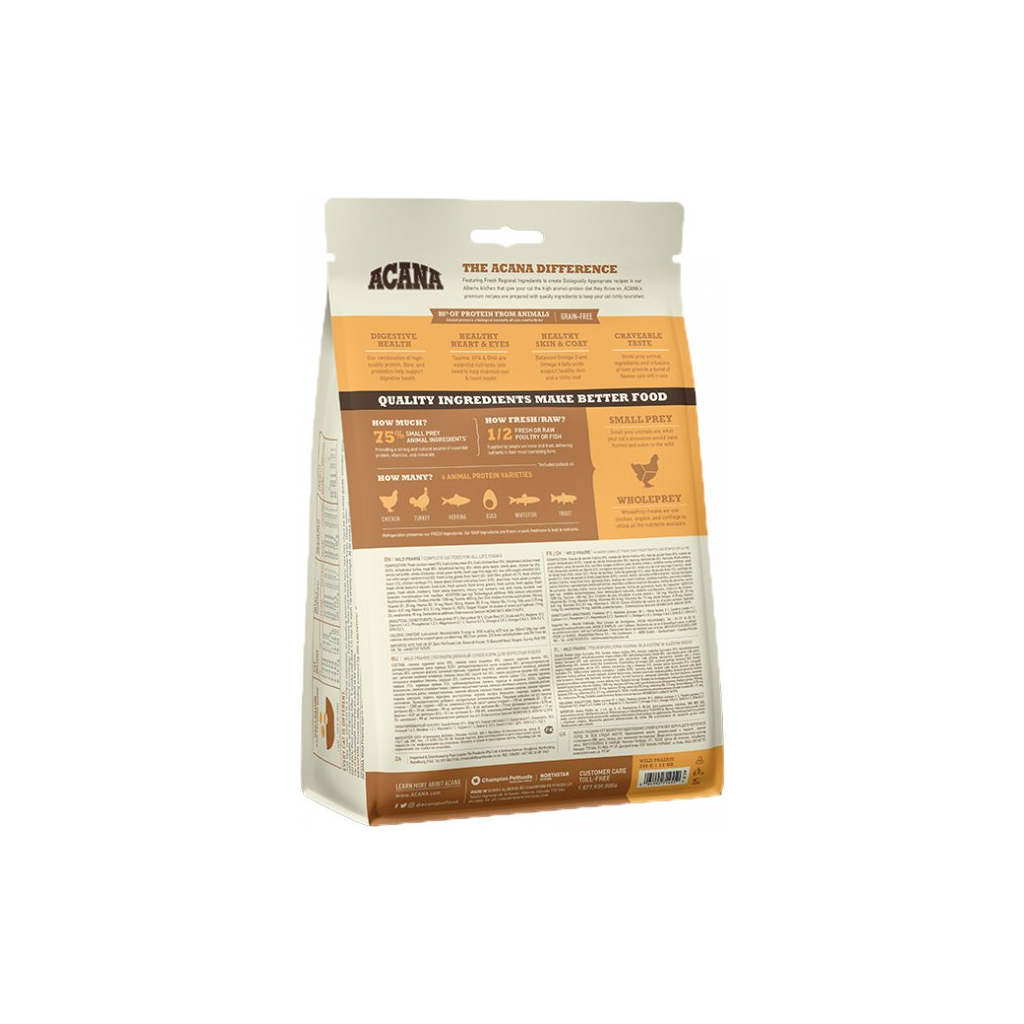Сухий корм для кішок ACANA Wild Prairie Cat 340 г (0064992640347) - зображення 6
