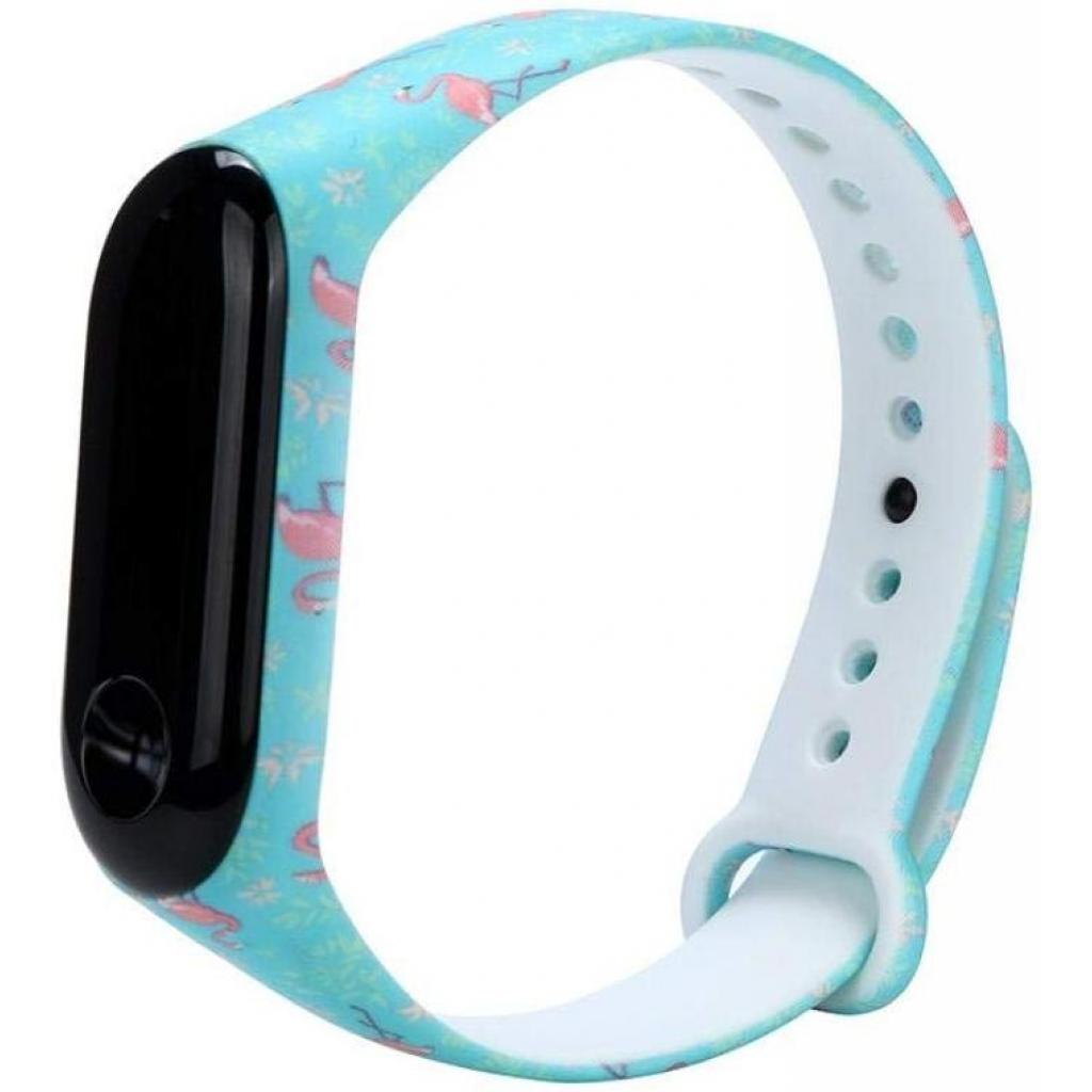 Ремінець до фітнес браслета Armorstandart для Xiaomi Mi Band 4/3 Flamingo (ARM52069) - зображення 1