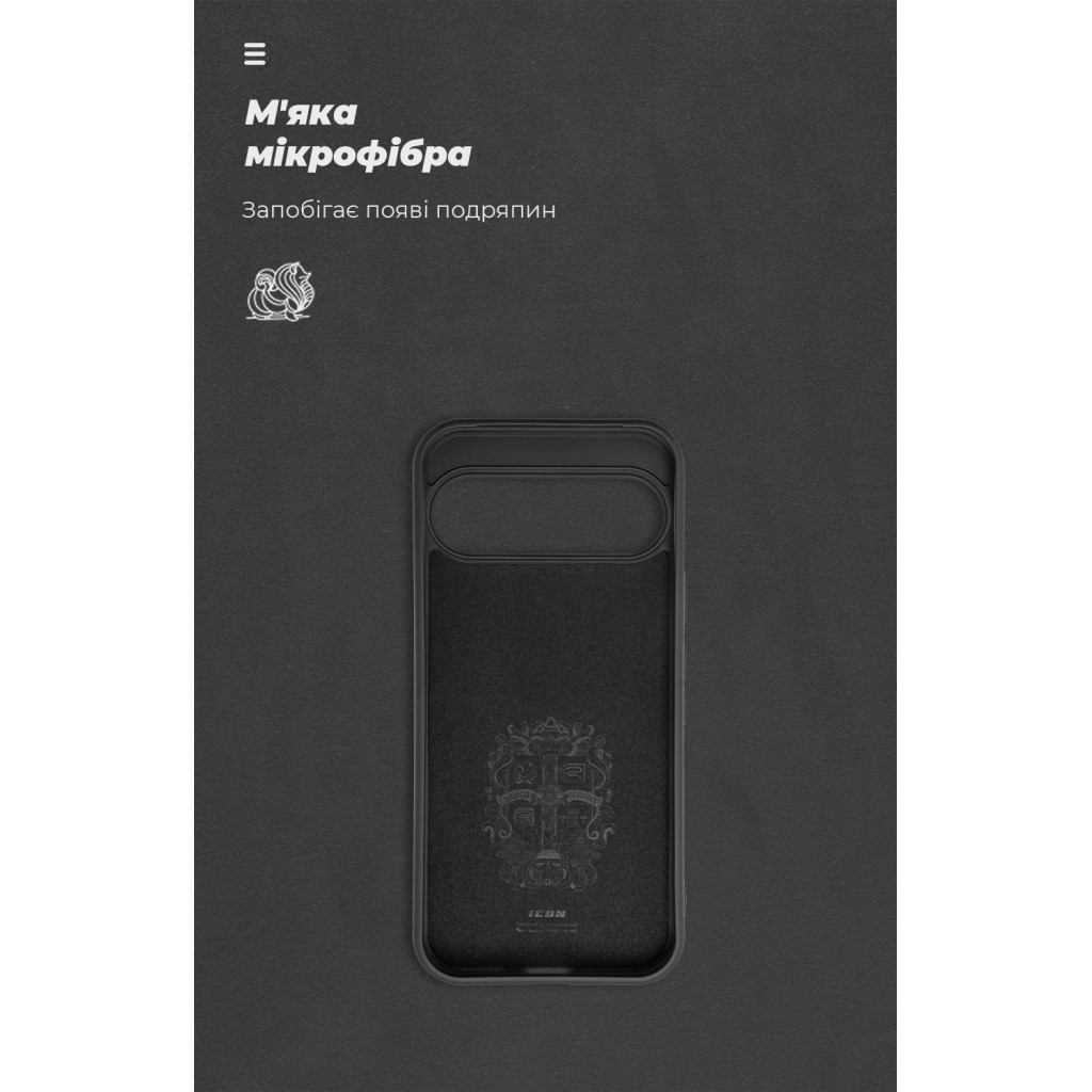 Чохол до мобільного телефона Armorstandart ICON Google Pixel 9 Pro Black (ARM74694) - зображення 4