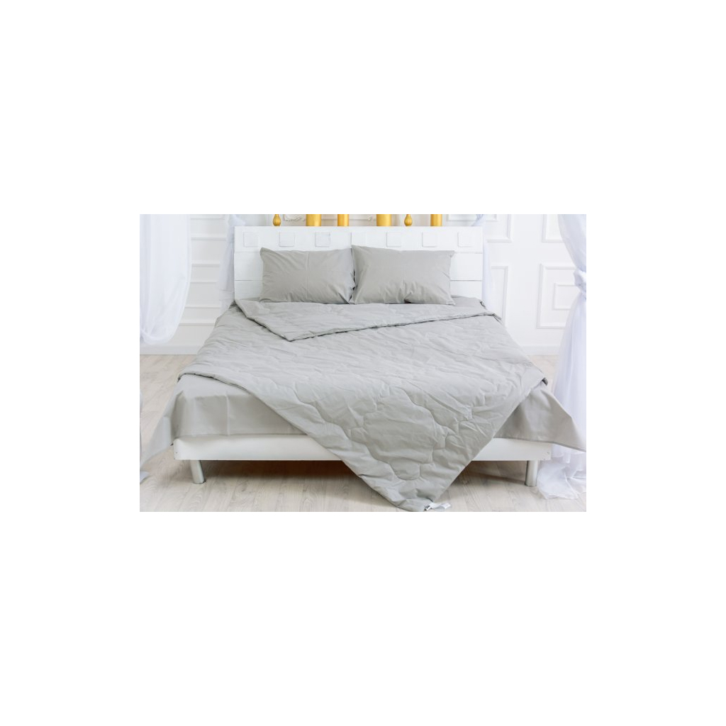 Ковдра MirSon антиалергенна Літня BamBoо №2376 Light Gray 172x205 (2200003031874) - зображення 1