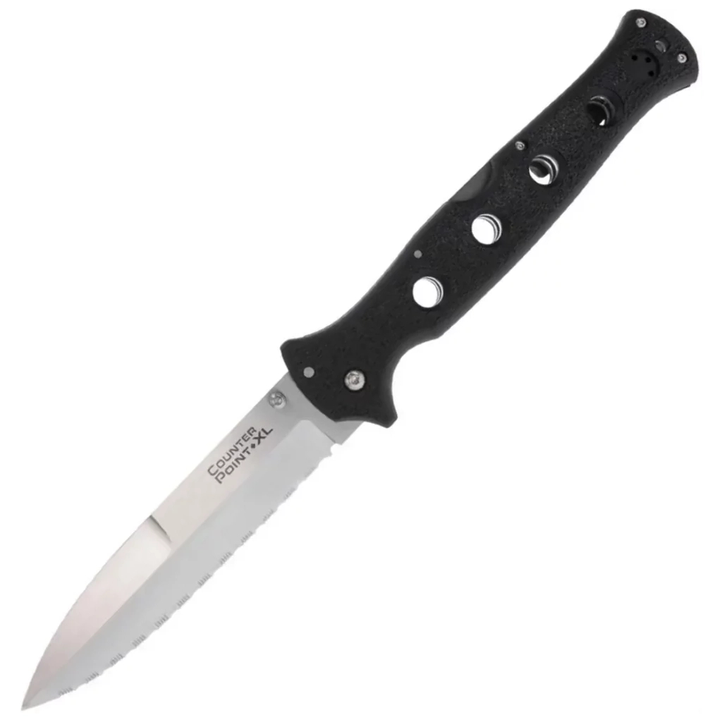 Ніж Cold Steel Counter Point XL Serrated Black (CS-10AAS) - зображення 6
