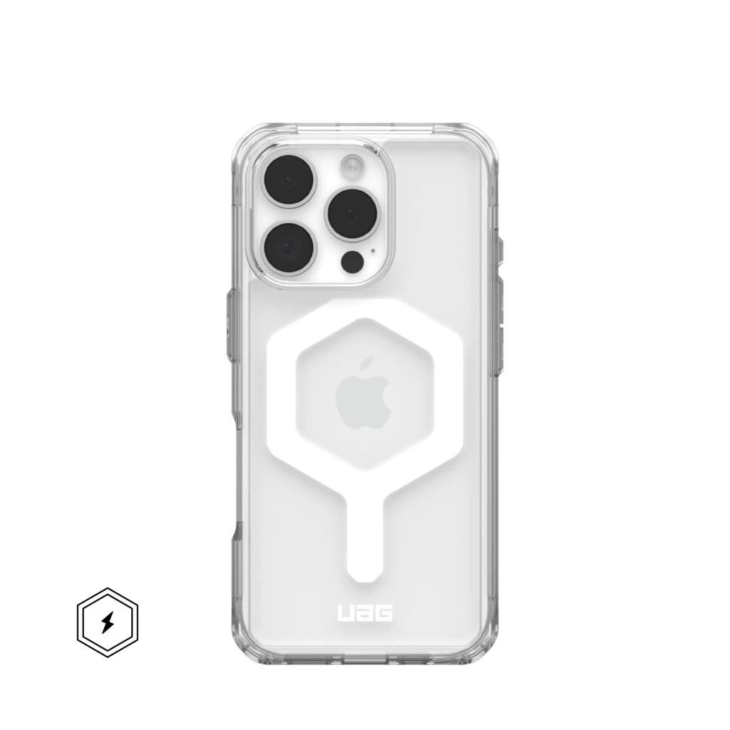 Чохол до мобільного телефона UAG iPhone 16 Pro Plyo Magsafe Ice/White (114480114341) - зображення 1