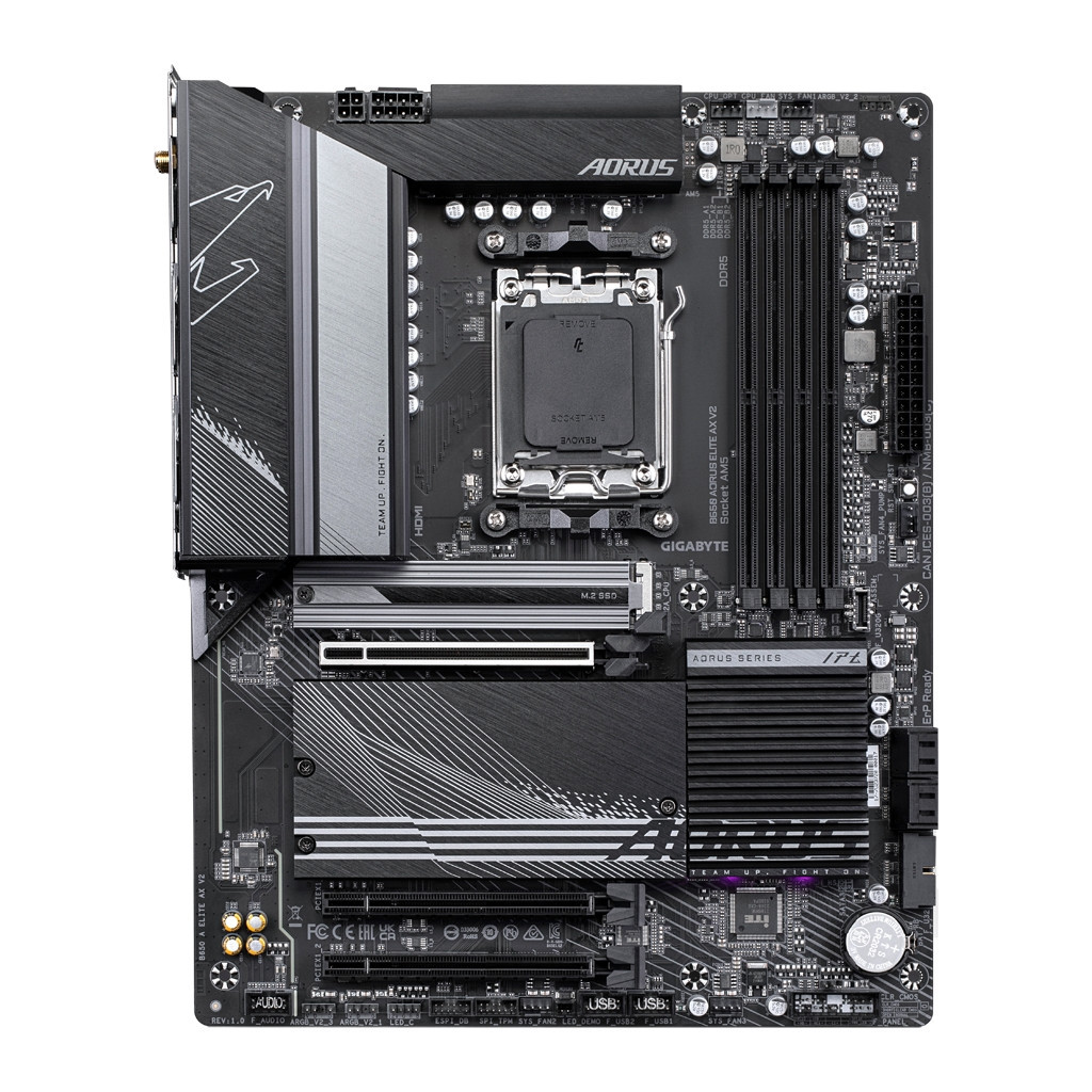 Материнська плата GIGABYTE B650 AORUS ELITE AX V2 (B650 A ELITE AX V2) - зображення 1
