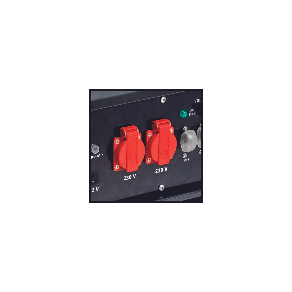 Генератор Einhell TC-PG 65/E5, 230В/380В, 3.6кВт (макс. 6.51кВт), електростарт, 25л, 83кг (4152610) - зображення 4