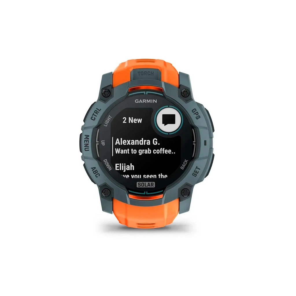 Смарт-годинник Garmin Instinct 3, 50mm, Solar, Twilight Bezel w/Solstice Band, GPS смарт-годинник (010-02935-01) - зображення 2