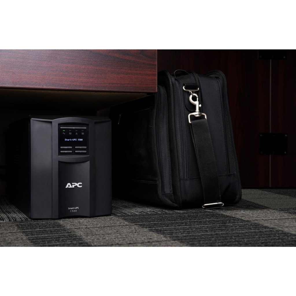Пристрій безперебійного живлення APC Smart-UPS 1500VA LCD SmartConnect (SMT1500IC) - зображення 3