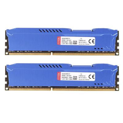 Модуль пам'яті для комп'ютера DDR3 8Gb (2x4GB) 1600 MHz HyperX Fury Blu Kingston Fury (ex.HyperX) (HX316C10FK2/8) - зображення 4