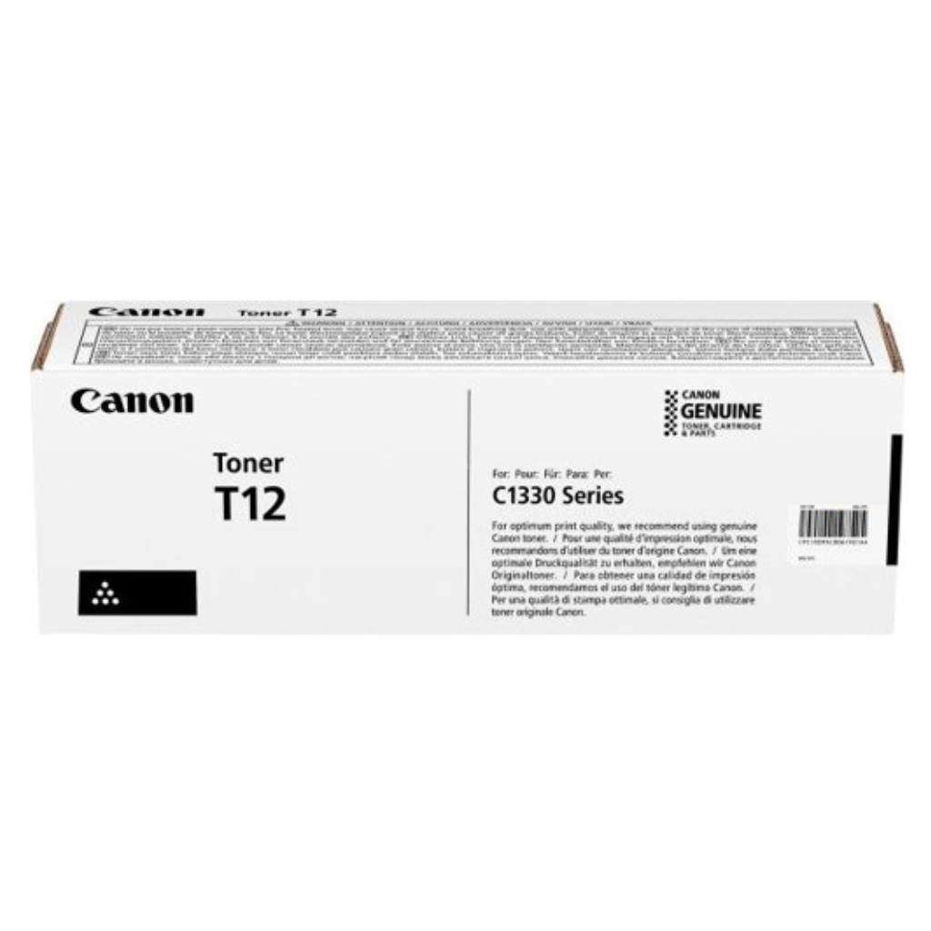 Тонер-картридж Canon T12 Black (5098C006AA) - зображення 1