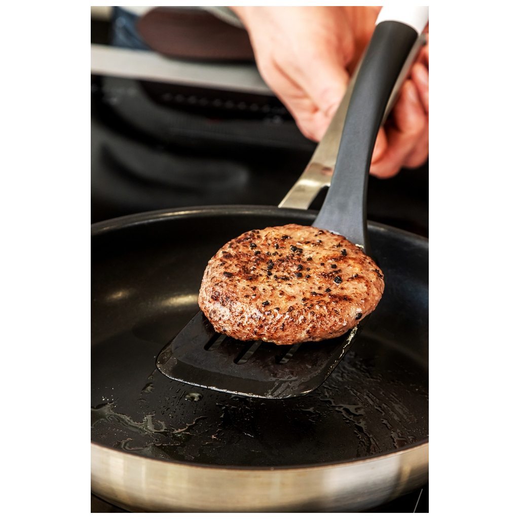 Лопатка кухонна KitchenAid Coreline з прорізами, 35,6 см, кремовий (KAG002OHACE) - зображення 5