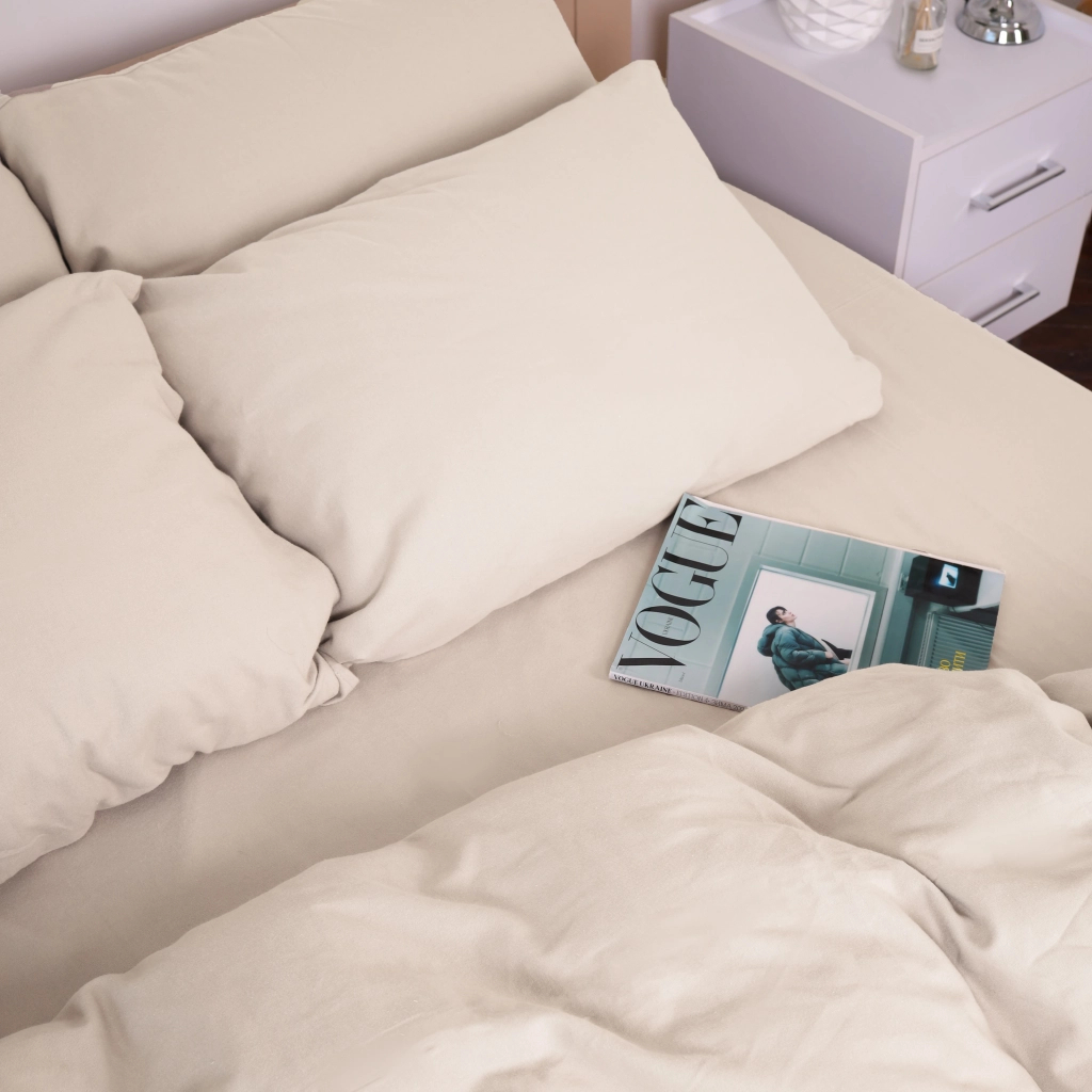 Постільна білизна MirSon 007 Milk Фланель 220х240 King Size (2200009650666) - зображення 7