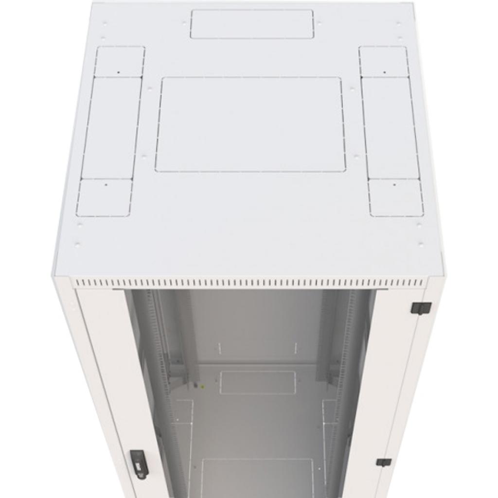 Шафа напольна Conteg iSEVEN 19", 27U 600x800, RAL7035 (RI7-27-60/80) - зображення 4