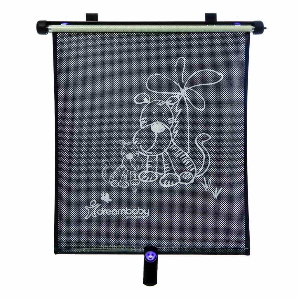 Сонцезахисний екран в автомобіль DreamBaby Zebra+Tiger (G238) - зображення 2