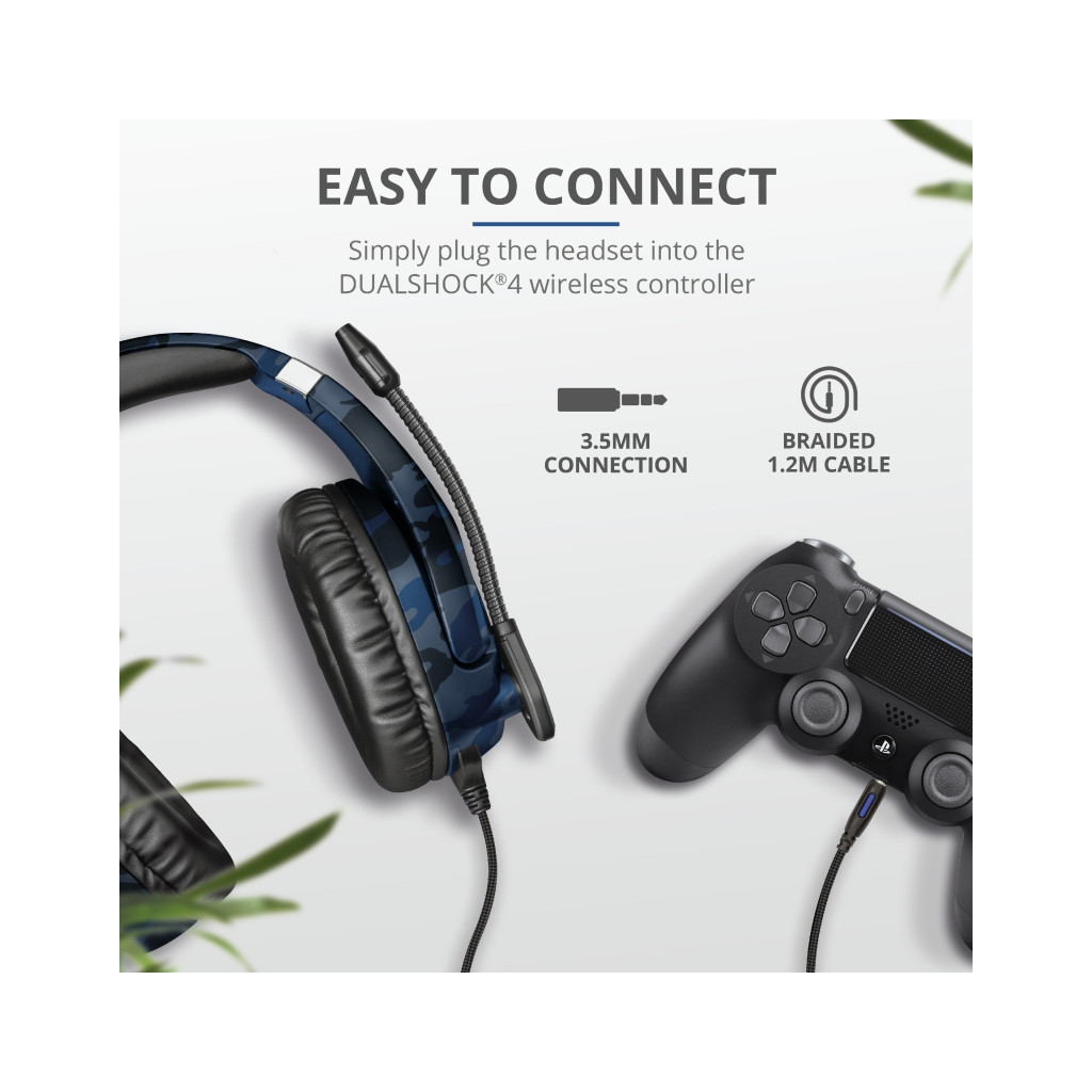 Навушники Trust GXT 488 Forze-G for PS4 Blue (23532) - зображення 10