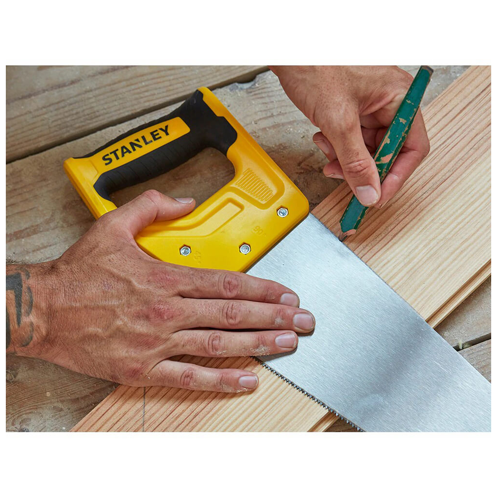 Ножівка Stanley SHARPCUT із загартованими зубами, L=500мм, 7 tpi (STHT20367-1) - зображення 4