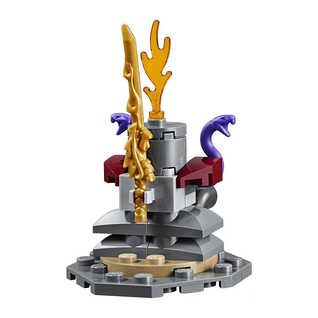 Конструктор LEGO NINJAGO Мотоцикл-клинок Кая та снігохід Зейна 376 деталей (70667) - зображення 10