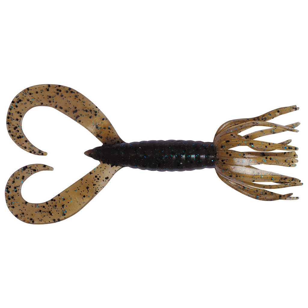 Силікон рибальський Keitech Little Spider 3.5" (5 шт/уп) к207 green pumpkin pp. flk (1551.04.61) - зображення 1