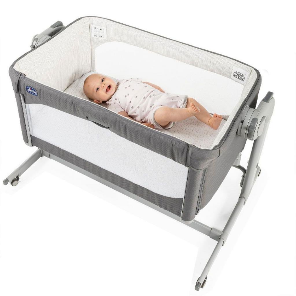 Ліжечко Chicco Next 2 Me Magic dark grey (79584.77) - зображення 6