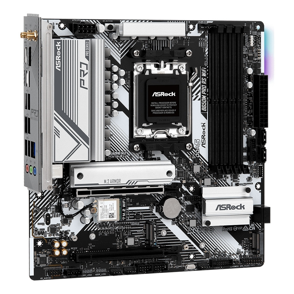 Материнська плата ASRock B650M PRO RS WIFI - зображення 4