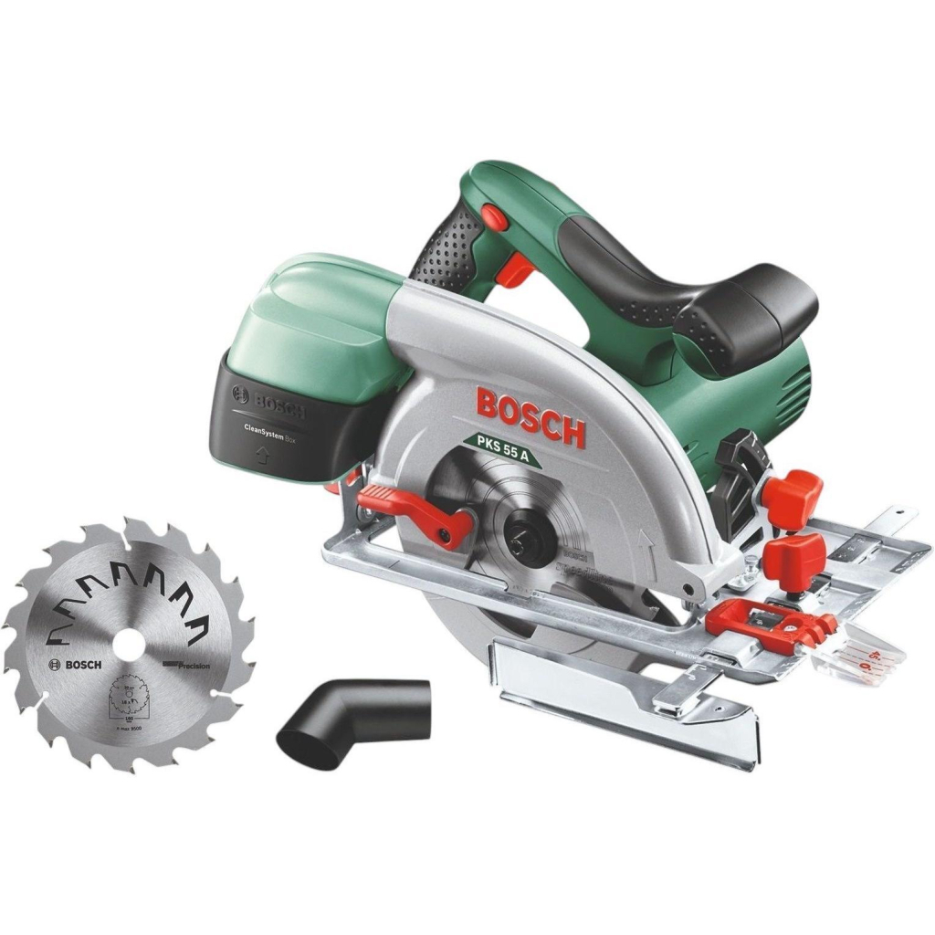Дискова пила Bosch KS 55 A 1200Вт, 160мм, 3.9кг (0.603.501.002) - изображение 1