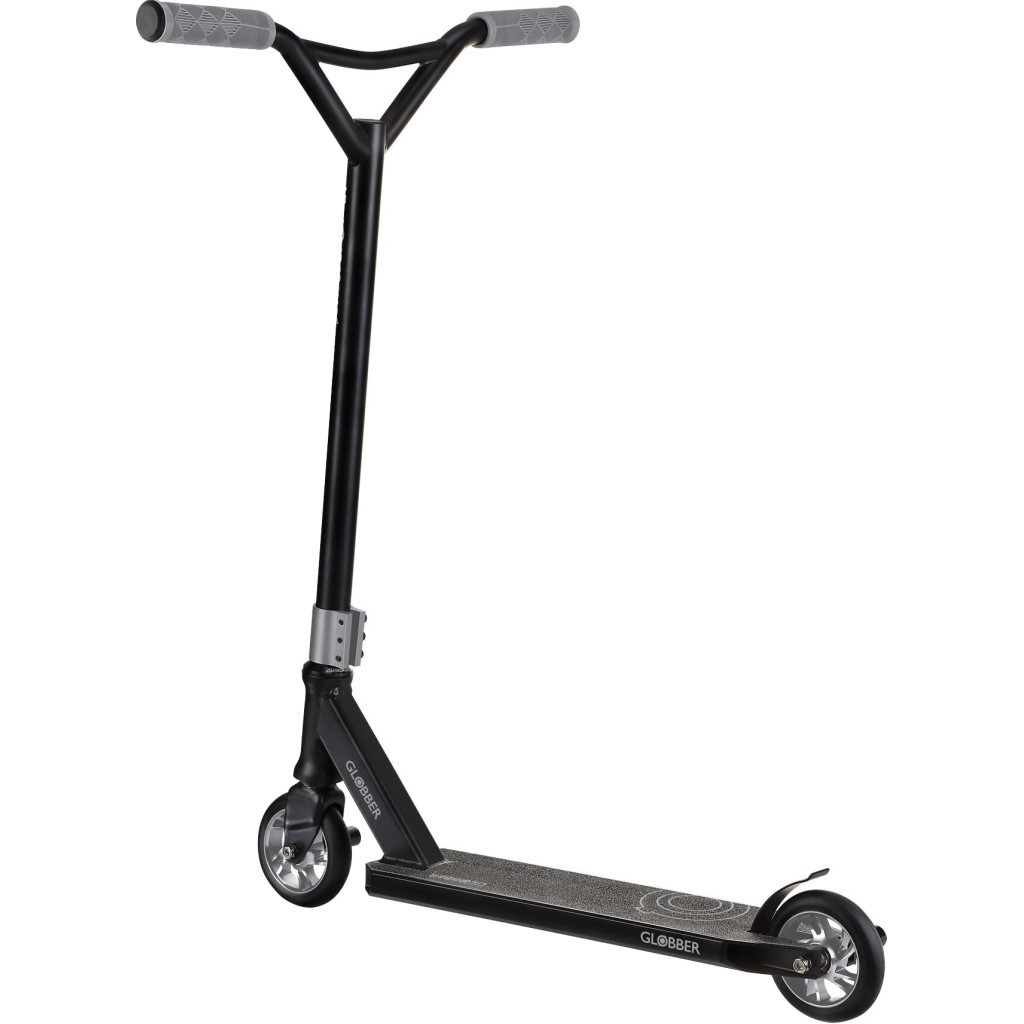 Самокат Globber GS540 Чорно-сірий, трюковий, з пегами (624-120) - изображение 4